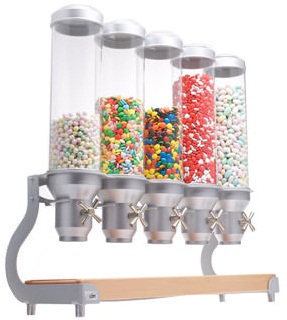 Ice Cream Topping Dispensers: Wall Mount & More
